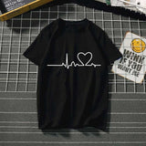 Women's t-shirt Harajuku love t shirt women feminina ladies