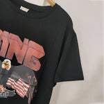 Eagle T Shirt Women Short Sleeve O Neck Black 100% Cotton Tshirt