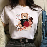 Hot Sales Printed Female Tshirt Women Fashion Graphic