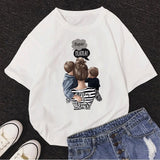 Girl Mom T shirt Women Mother's Love Print Black T-shirt Harajuku Mama TShirt Tops tee shirt Femme