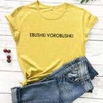 Sparrows sparrows Russian Letter Tees New Arrival Summer