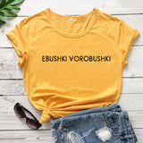 Sparrows sparrows Russian Letter Tees New Arrival Summer