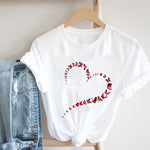 Women Printing Butterfly 90s Sweet Love Kawaii Valentine's