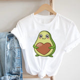 Women Printing Butterfly 90s Sweet Love Kawaii Valentine's