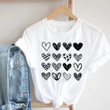 Women Printing Butterfly 90s Sweet Love Kawaii Valentine's