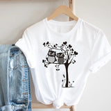 Women Printing Butterfly 90s Sweet Love Kawaii Valentine's