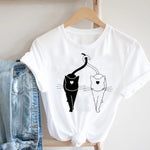 Women Printing Butterfly 90s Sweet Love Kawaii Valentine's