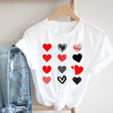 Women Printing Butterfly 90s Sweet Love Kawaii Valentine's