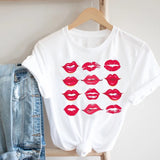 Women Printing Butterfly 90s Sweet Love Kawaii Valentine's
