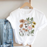 Women Printing Butterfly 90s Sweet Love Kawaii Valentine's