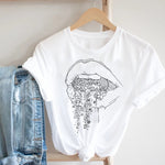 Women Printing Butterfly 90s Sweet Love Kawaii Valentine's