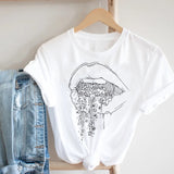 Women Printing Butterfly 90s Sweet Love Kawaii Valentine's