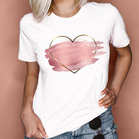 Women Graphic 2021 Spring Summer Watercolor Cute Fashion