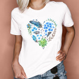 Women Graphic 2021 Spring Summer Watercolor Cute Fashion
