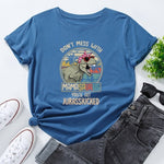 Summer Cotton Women T Shirt  5XL Plus Size Dinosaur