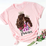 Girl Mom T shirt Women Mother's Love Print Black T-shirt Harajuku Mama TShirt Tops tee shirt Femme
