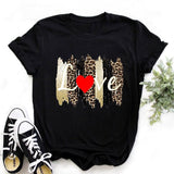 Summer Hot Sale Sexy Leopard Print Lip Print Black