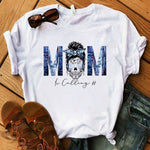 Women's T-shirt Harajuku Skull Deer Camouflage Burlap Turban