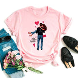 Hot Sales Printed Female Tshirt Women Fashion Graphic