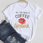 T-shirts Women Make Up Crown Fashion 90s Trend 2021