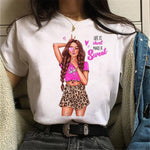 Hot Sales Printed Female Tshirt Women Fashion Graphic