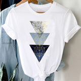 T-shirts Women 90s Clothing Casual Ladies Cute Printing