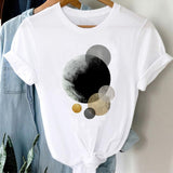 T-shirts Women 90s Clothing Casual Ladies Cute Printing