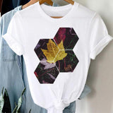T-shirts Women 90s Clothing Casual Ladies Cute Printing