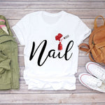 Women 2021 Fashion Fingernail Nail Art Make Up 90s Ladies Lady