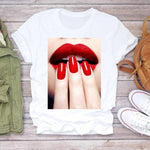 Women 2021 Fashion Fingernail Nail Art Make Up 90s Ladies Lady