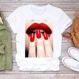 Women 2021 Fashion Fingernail Nail Art Make Up 90s Ladies Lady