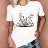 Women Graphic Feather Printing Fashion 90s Cute Watercolor