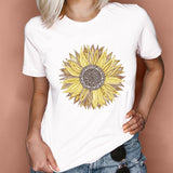 Women Graphic Feather Printing Fashion 90s Cute Watercolor