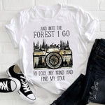 Women 2021 Feather Bird Short Sleeve Printing Spring Fashion